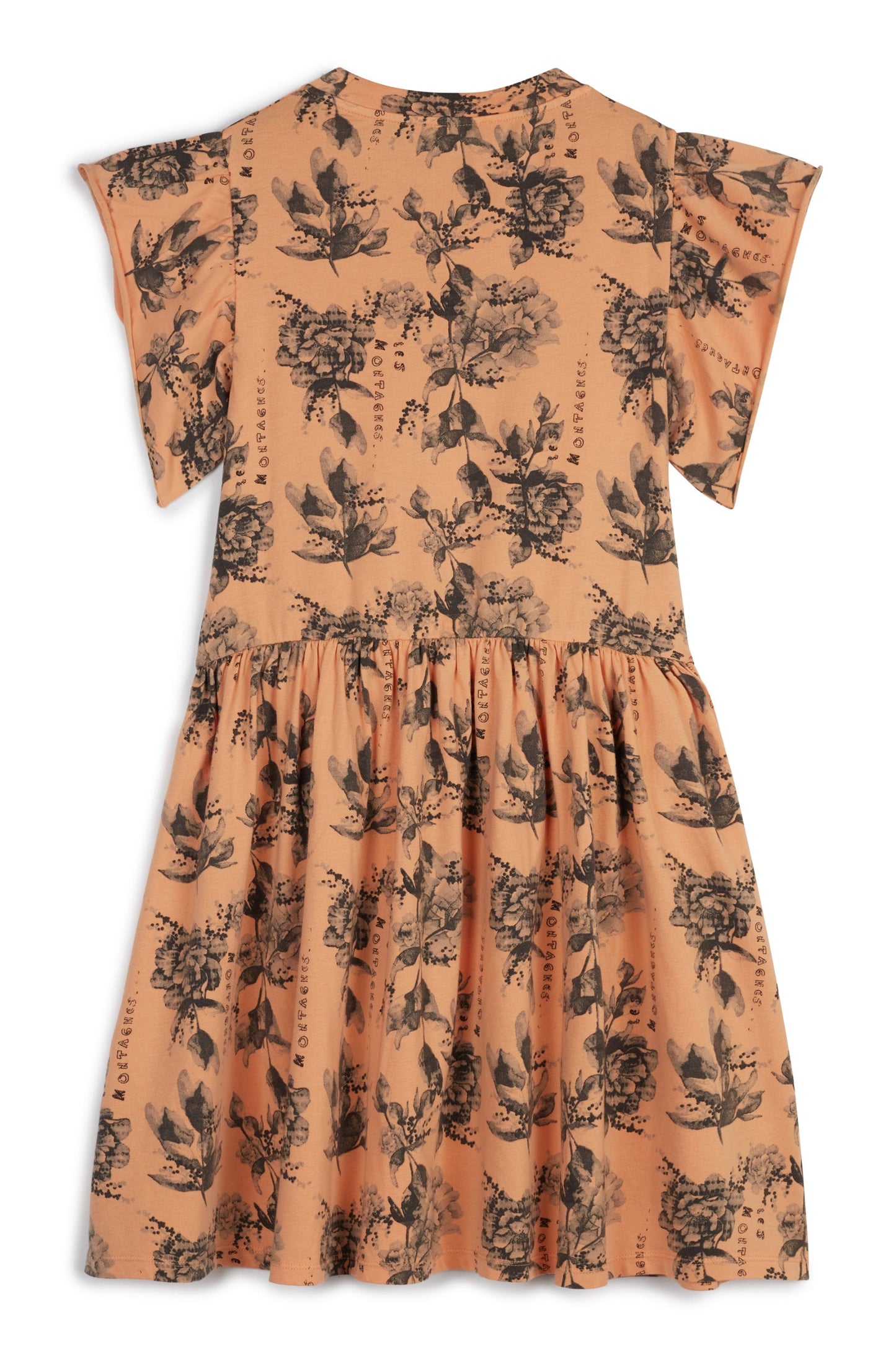 DRESS Jacinta Flowers Peach