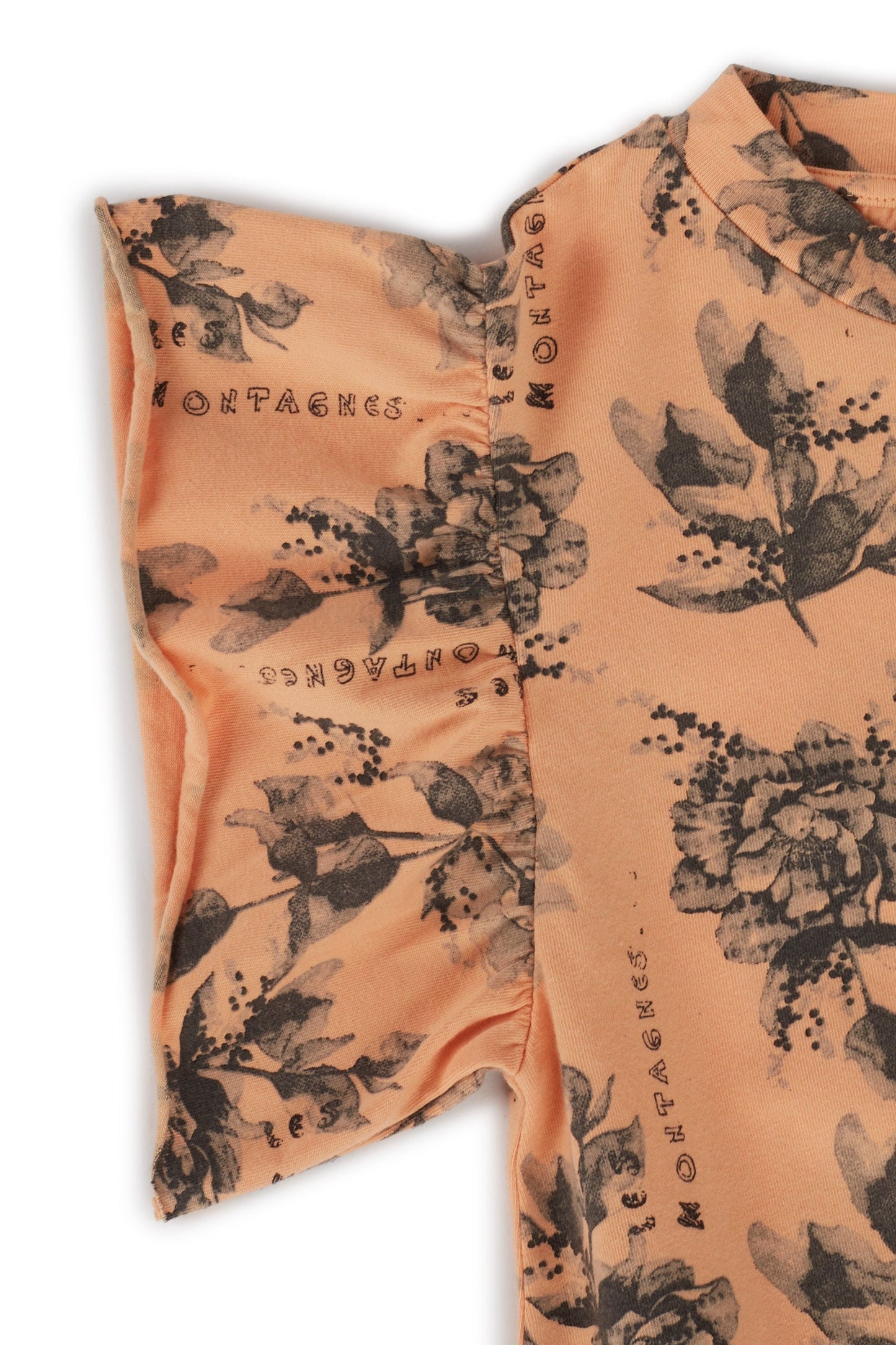 DRESS Jacinta Flowers Peach