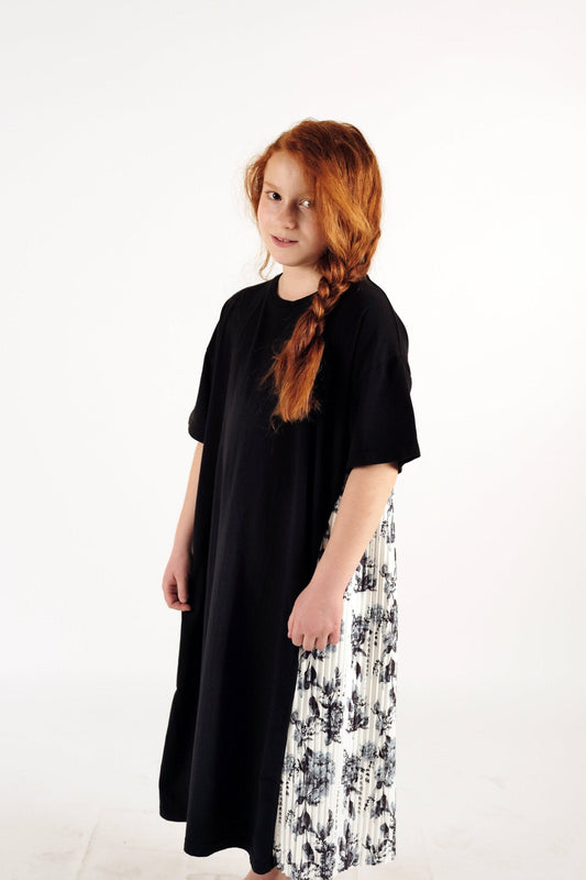 DRESS Mafalda Flowers Cru