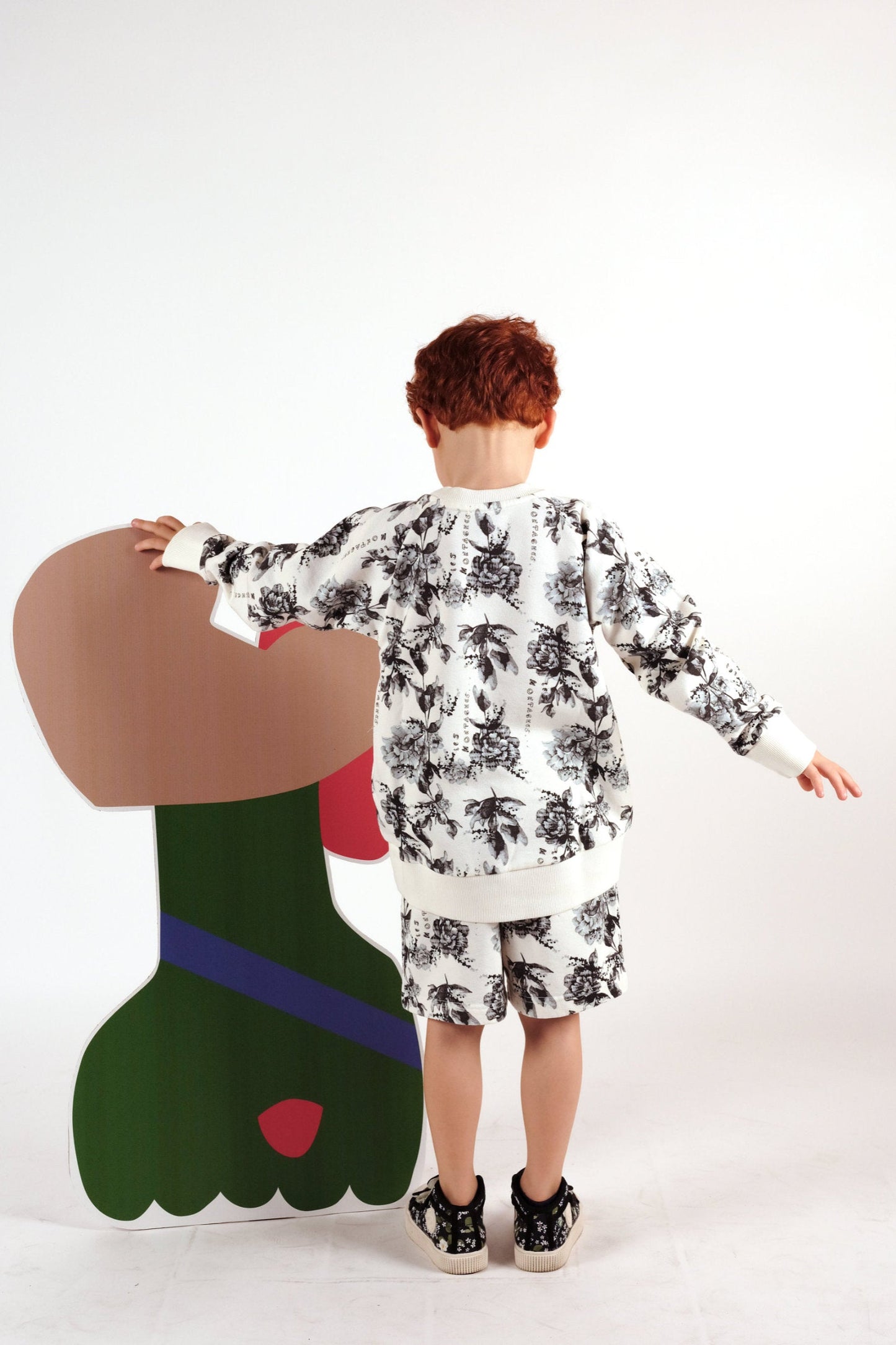 SWEATSHIRT Bernardo Flowers Cru