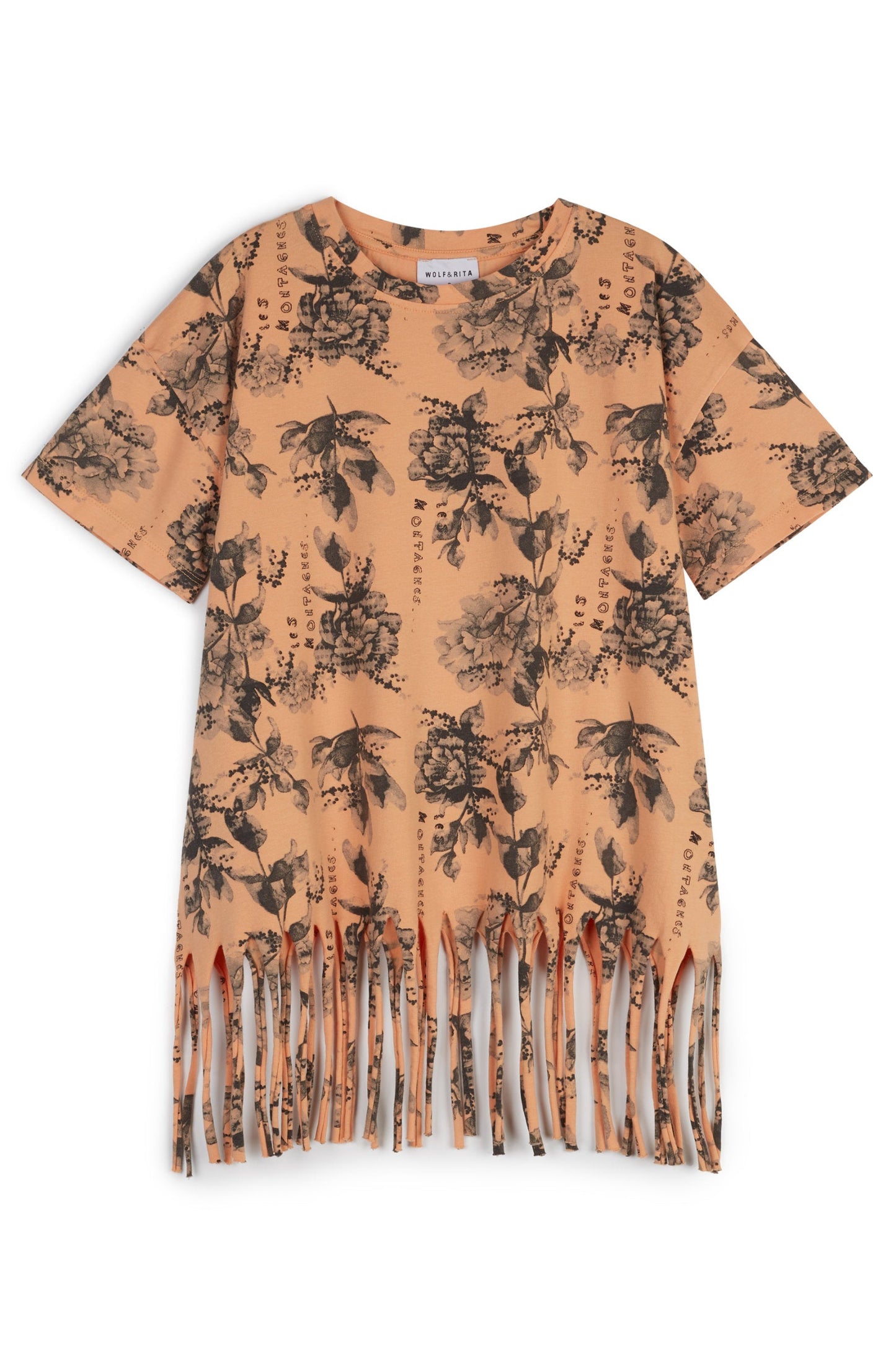 T-SHIRT Bianca Flowers Peach