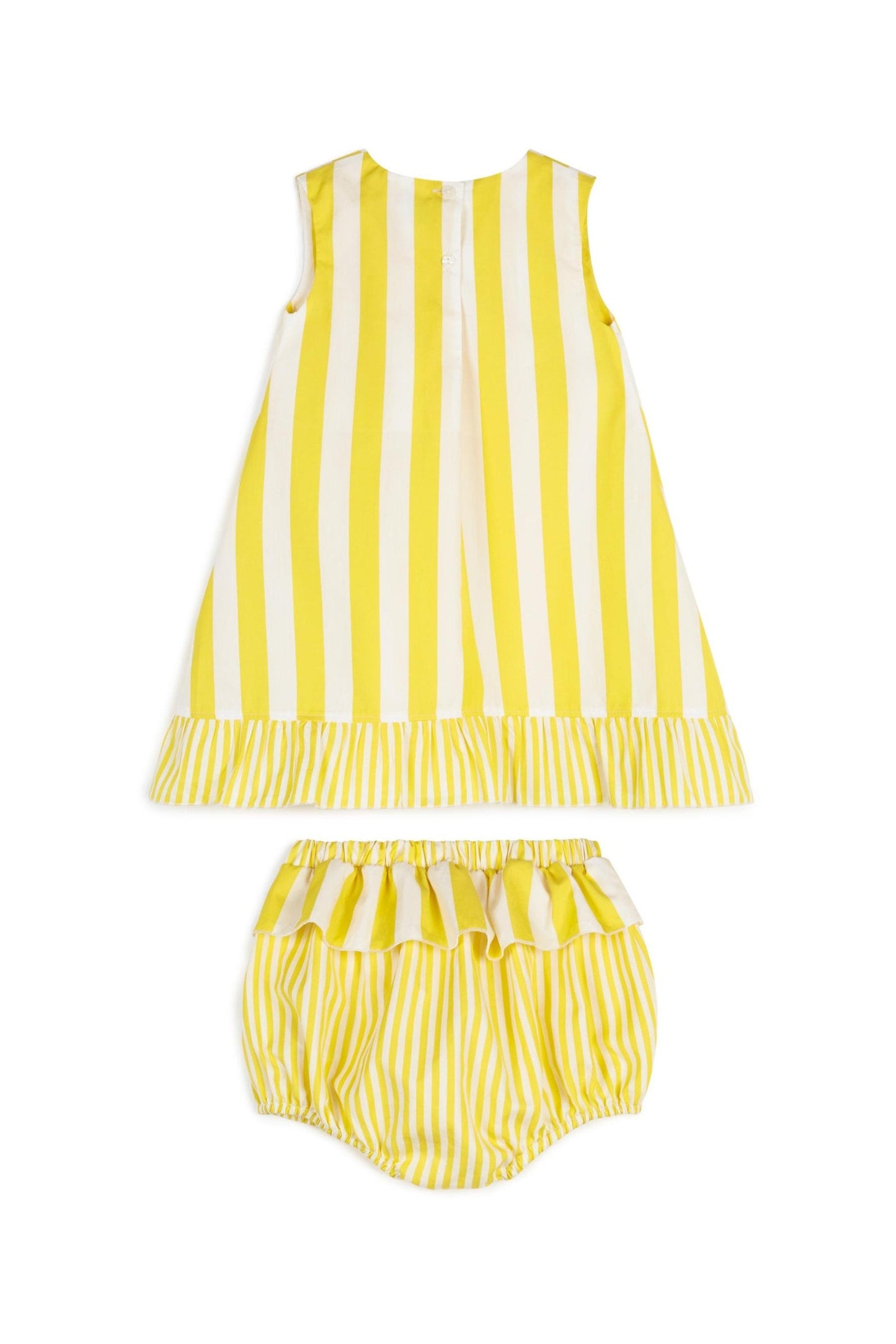 DRESS Beatriz Yellow Stripes